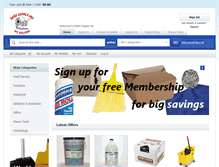 Tablet Screenshot of darssupply.com